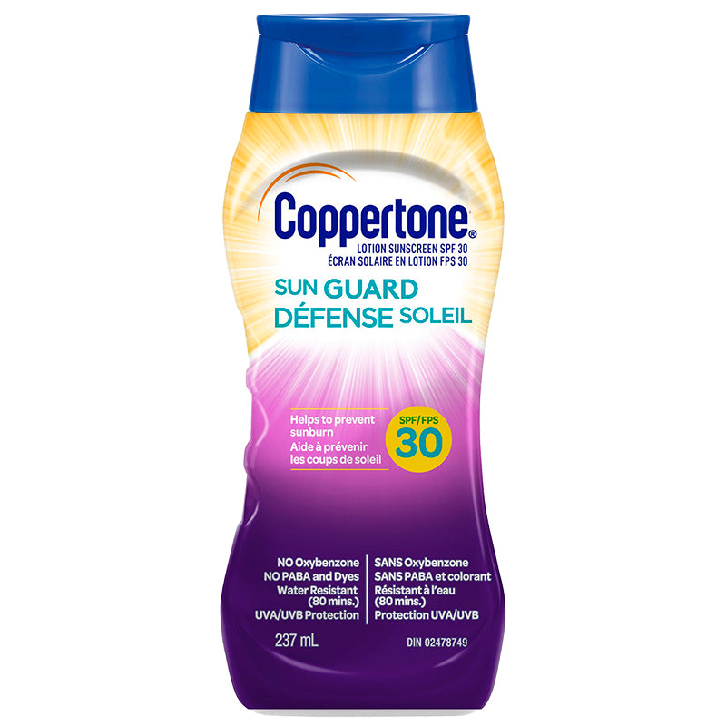 Coppertone Sunguard Sunscreen Lotion SPF30 (237mL)