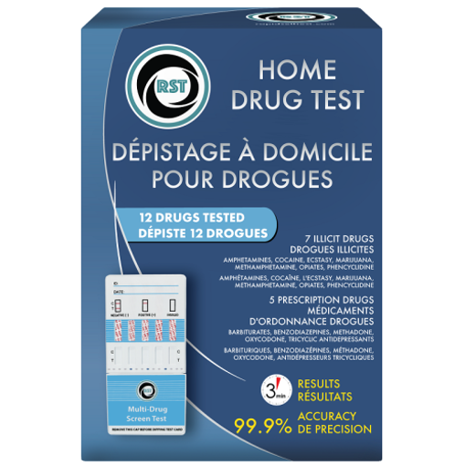 RST HOME DRUG TEST KIT - 12 DRUGS