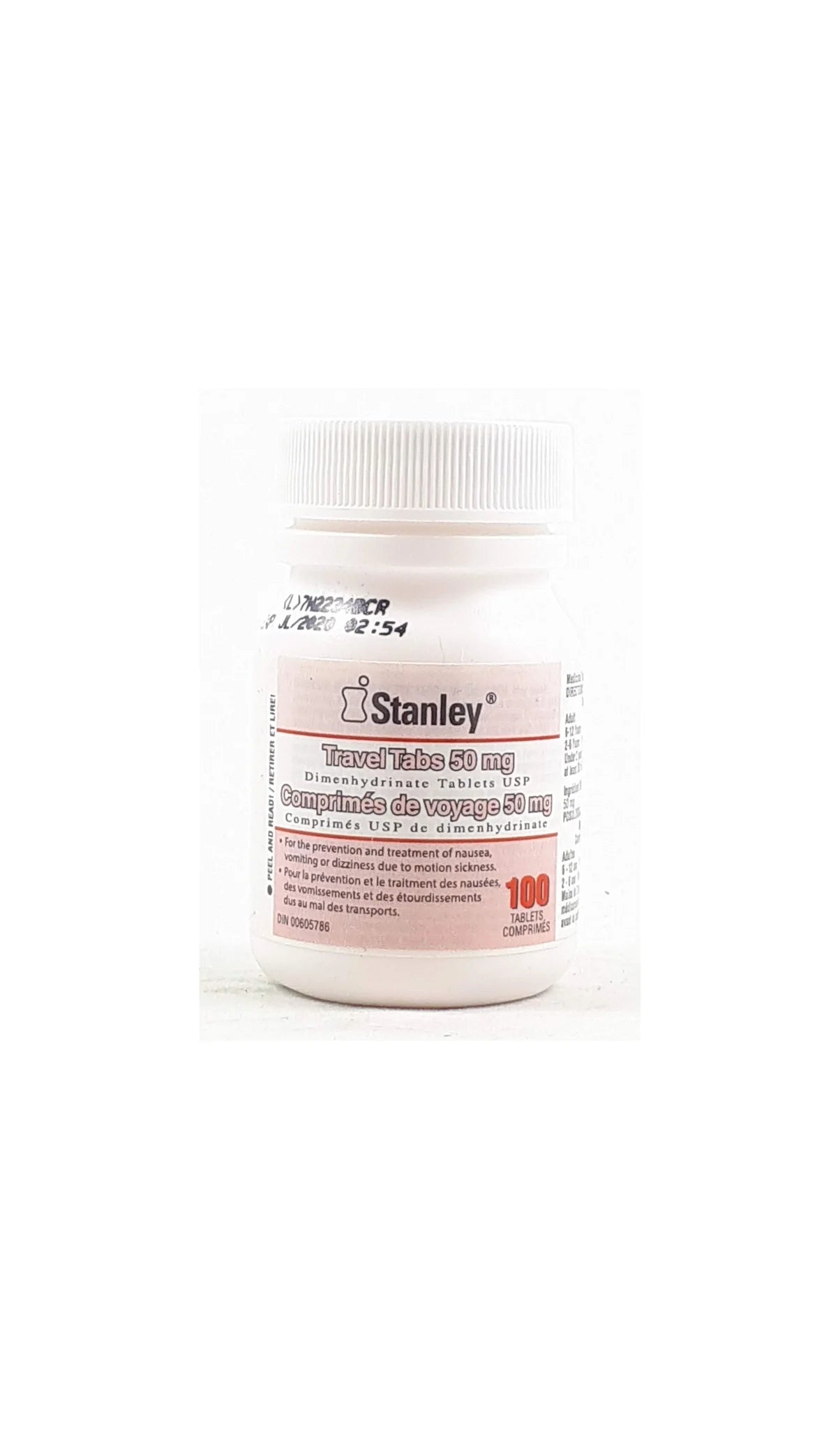 STANLEY 50 mg TRAVEL TABS, 100 TABLETS