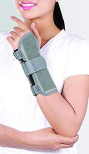 Tynor Wrist Splint - Ambidextrous, Lightweight and Adjustable Orthopedic Support for Carpal Tunnel, Sprains, and Strains