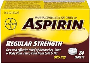 ASPIRIN Regular Strength Tablet, 325 mg