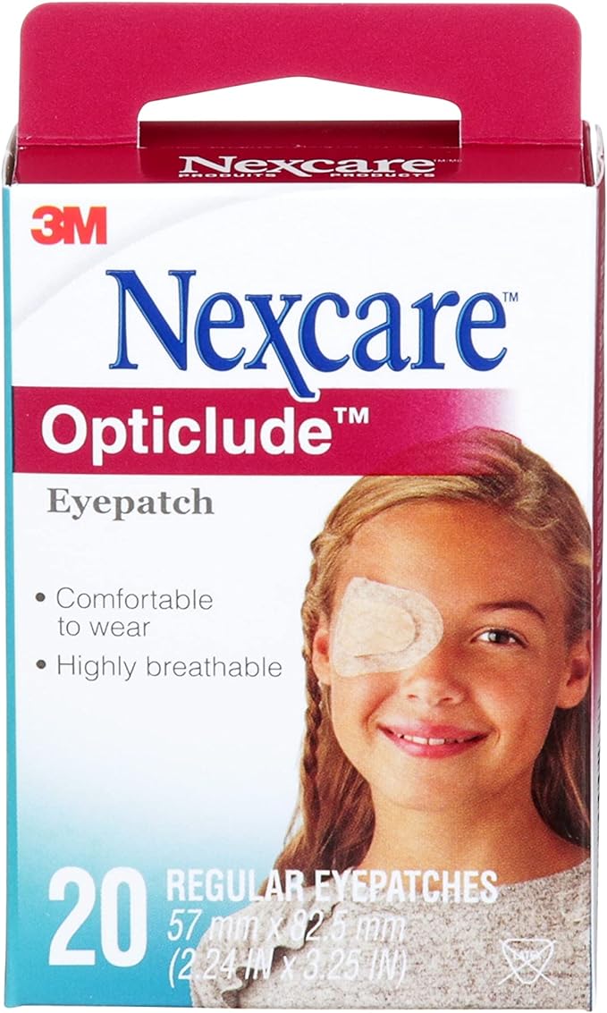 Nexcare™ Opticlude™ Eye Patch, Regular, 20/Pack