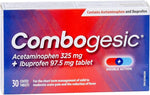 Load image into Gallery viewer, Combogesic - Double Action Acetaminophen + Ibuprofen 30 Tablets - Pain and Fever Relief
