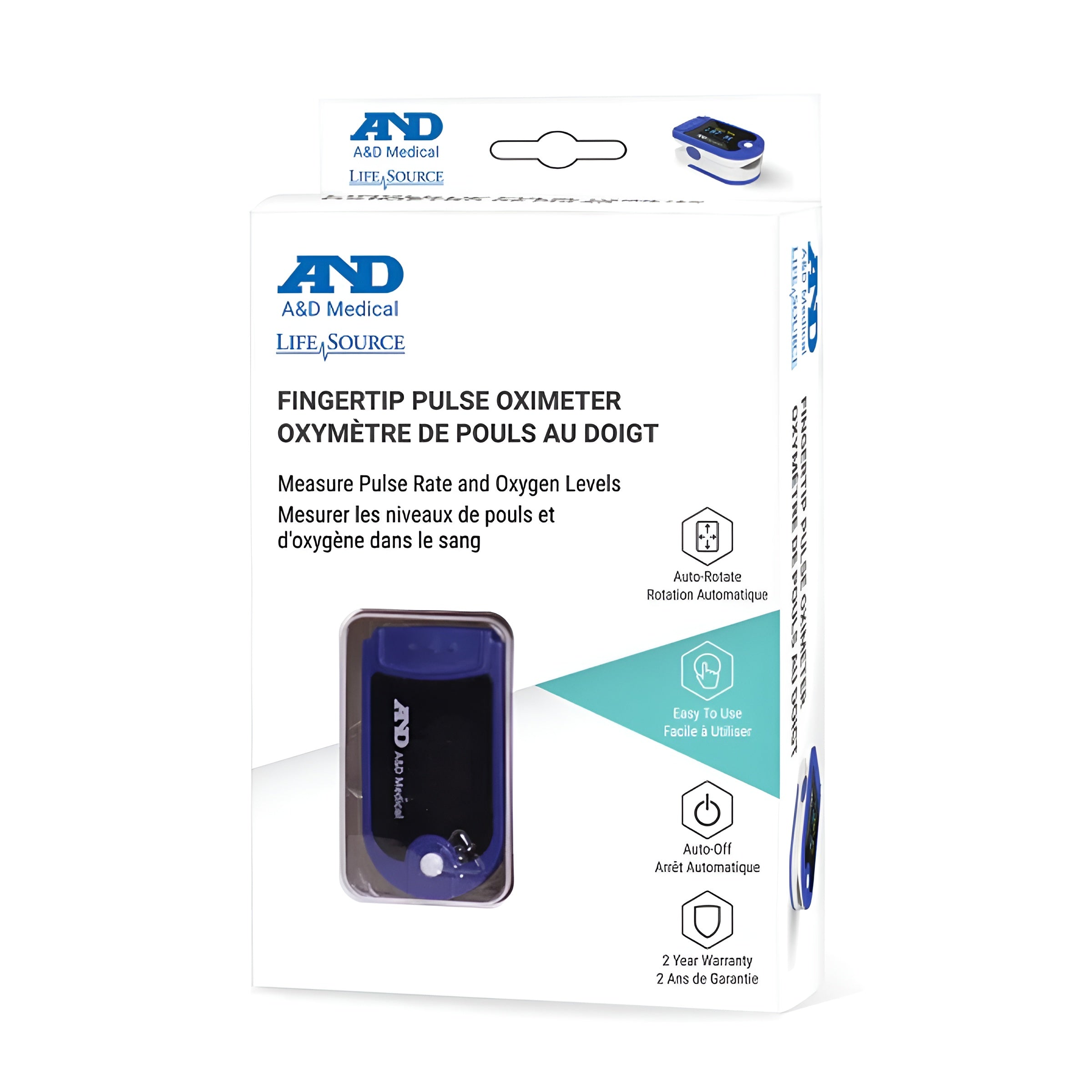 A&D Fingertip Pulse Oximeter