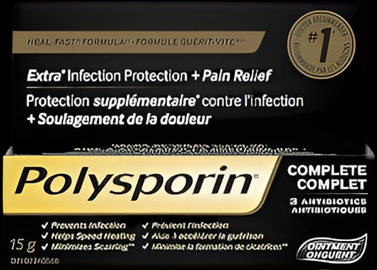 Polysporin Complete Antibiotic Ointment 15g