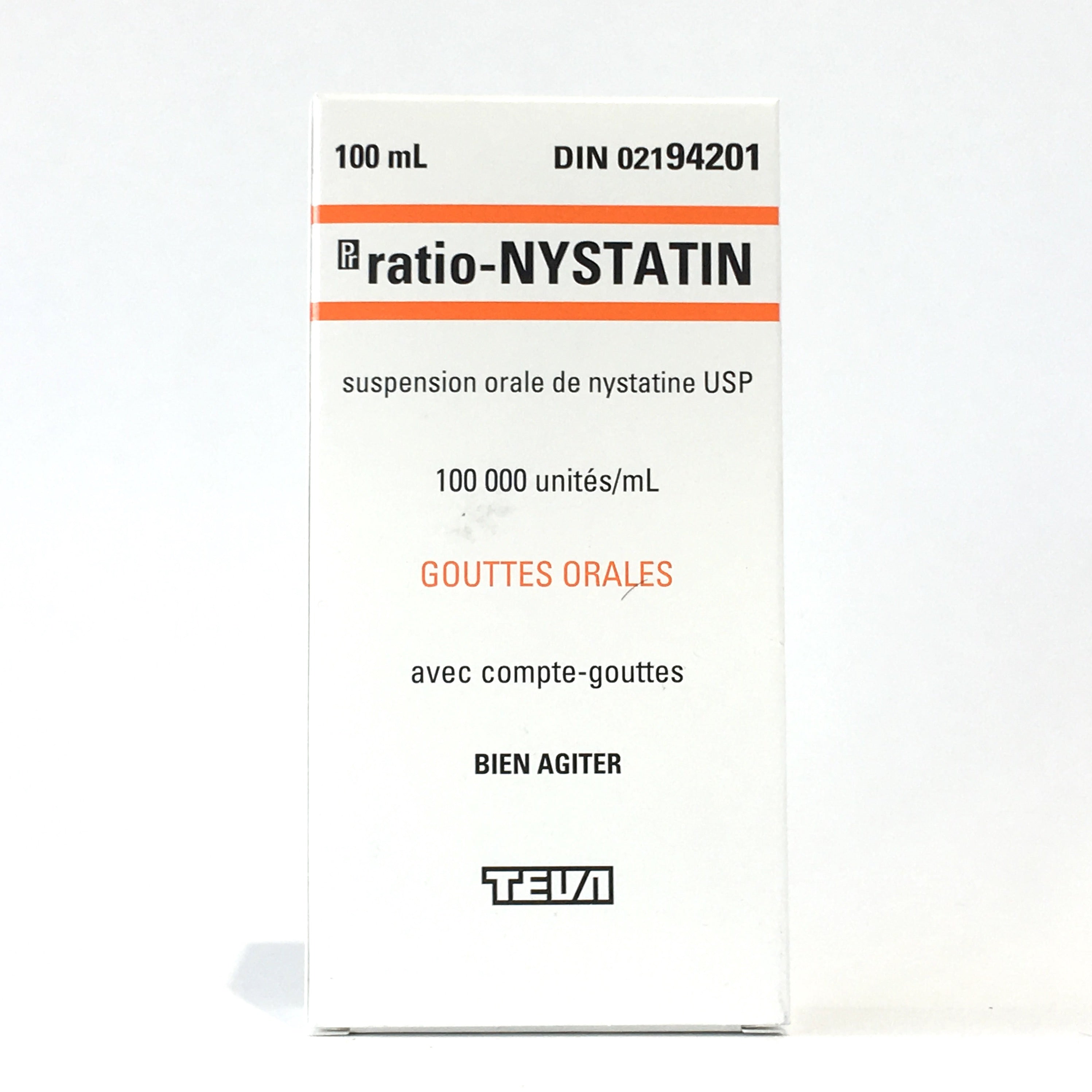 Teva-Nystatin Oral drops for fungal infection