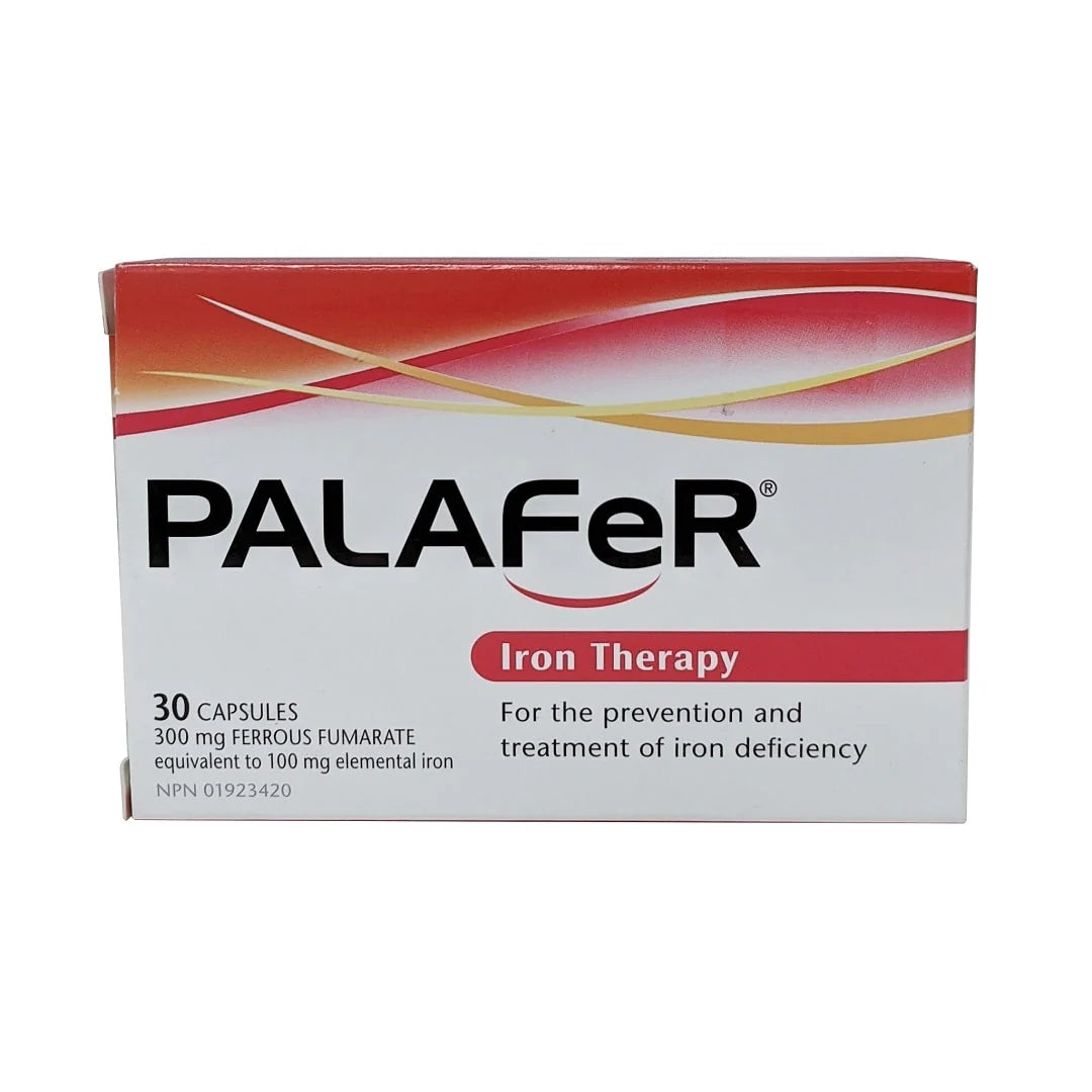 PALAFeR 100 mg Iron Therapy capsules 30 count