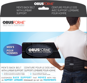 ObusForme Men's Back Belt M/L