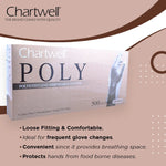 Load image into Gallery viewer, Chartwell Polyethylene Disposable Gloves (500)
