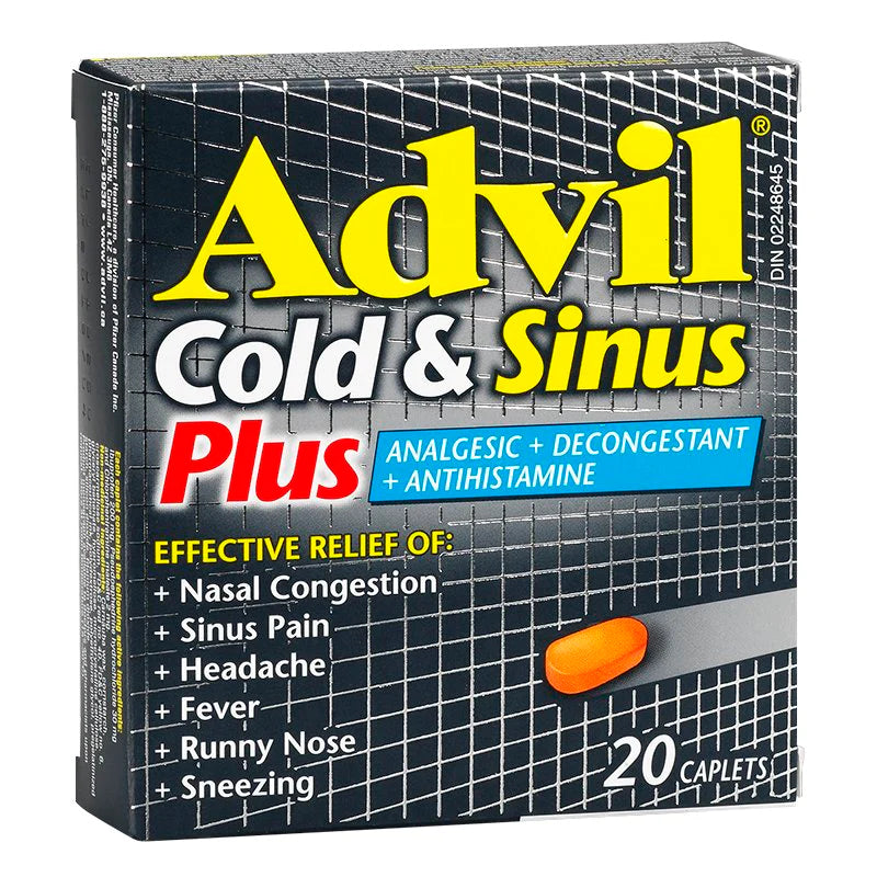 Advil Cold & Sinus Plus (20 Cap)