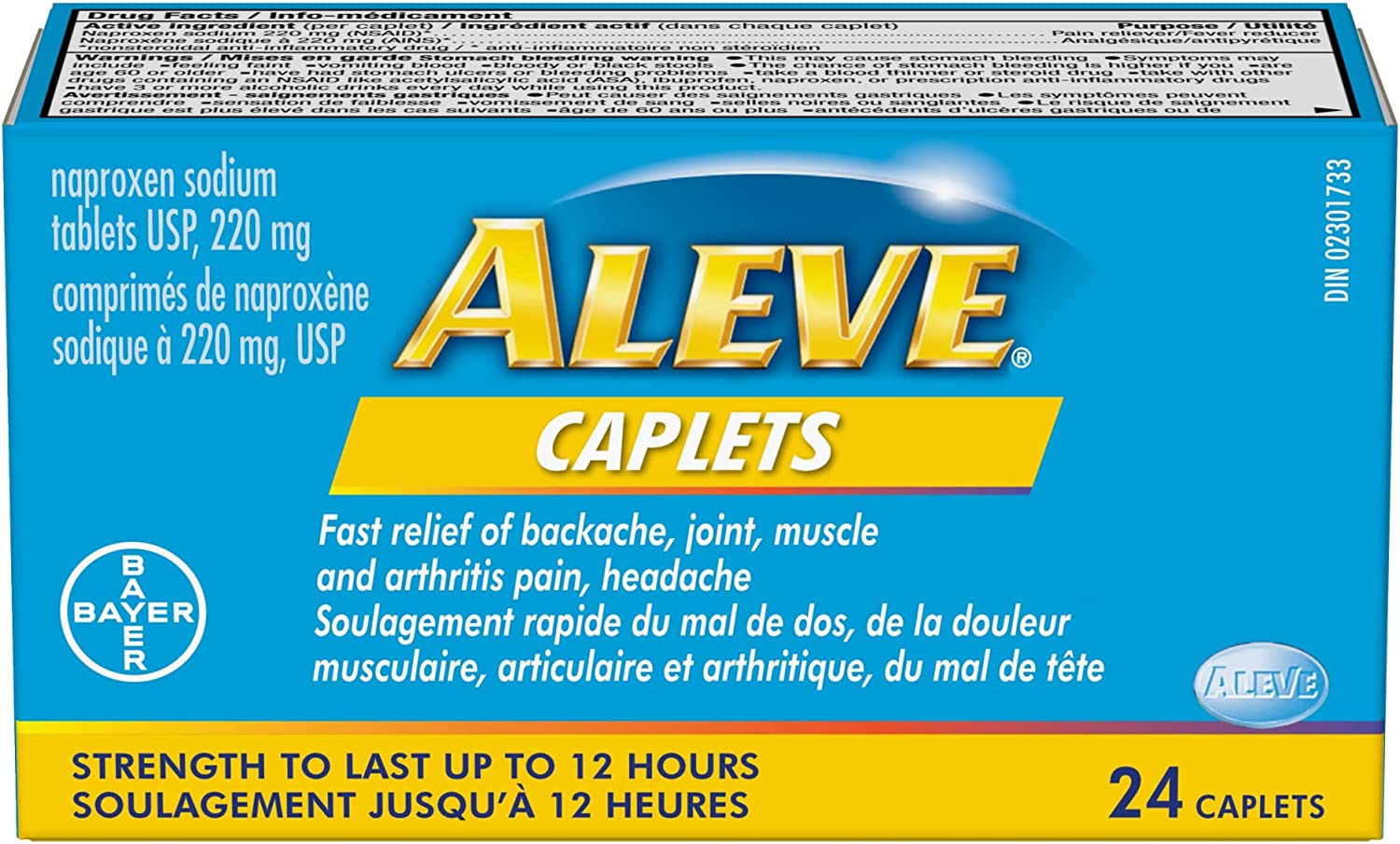 Aleve Pain Relief (24 cap)
