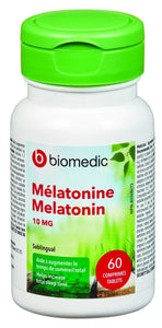 Biomedic Melatonin Sublingual 10mg (60 tab)