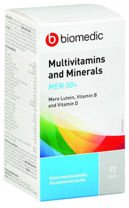 Biomedic Multivitamins and Minerals for Men 50+