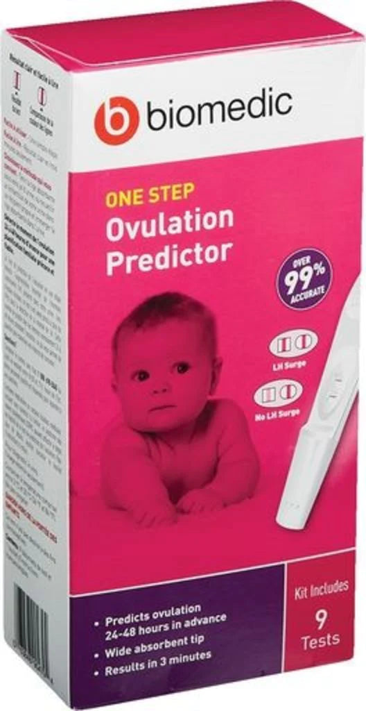 Biomedic One-step Ovulation Predictor (9 pack)