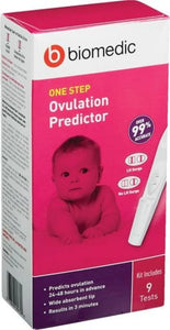 Biomedic One-step Ovulation Predictor (9 pack)
