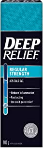 Deep Relief Regular Strength Ice Cold Pain Relief Gel (100g)