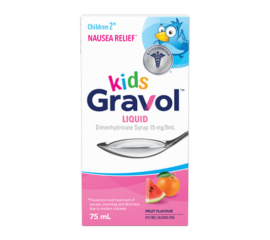 Gravol Kids liquid Nausea Relief (75mL)