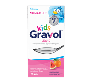 Gravol Kids liquid Nausea relief (75mL)
