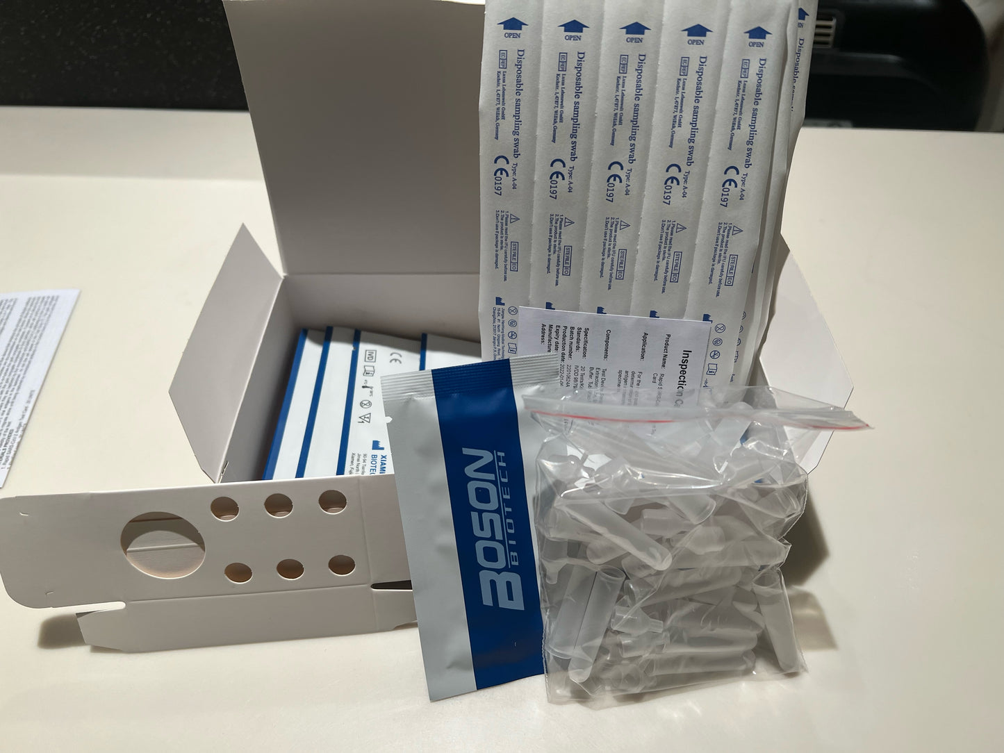 Boson Rapid Covid Antigen Test  (20 tests/box)