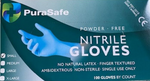 Load image into Gallery viewer, Nitrile Disposable Glove (100 count) (Health Canada Approved Medical Device) (Blue Colour)
