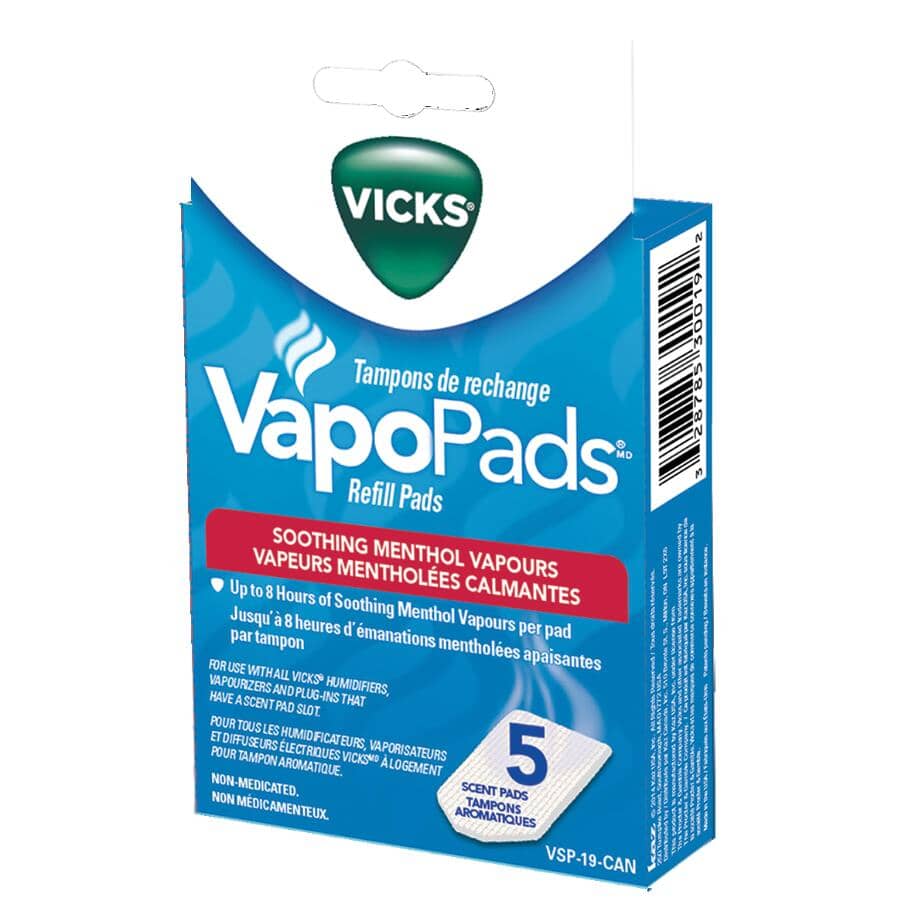 Vicks VapoPads refill pads (5 pack)