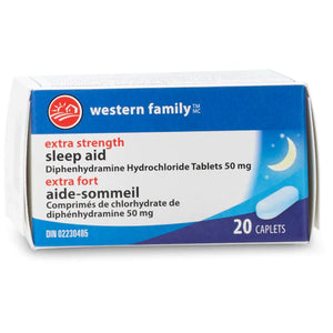 Western Family Extra-Strength Sleep Aid (20 cap)